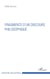Fragments d'un discours philosophique