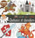 Coloriage - les chateaux et chevaliers