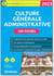 Culture générale administrative : 100 fiches - catégories A et B (édition 2023)