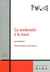 Tumultes N°10 Modernité a la Trace
