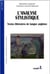 Analyse stylistique : textes littéraires de langue anglaise