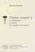 Theatre complet - tome viii: les menechmes, les sosies, les captifs ou les esclaves