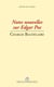 Notes nouvelles sur edgar poe