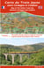 Carte du Train Jaune entre Cerdagne et Conflent [Document cartographique] : une grande carte pour découvrir la ligne du Train Jaune