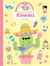 Kawaii livre d'autocollants autour du monde