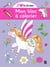 J'aime les licornes - Mon bloc à colorier