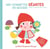 Le petit chaperon rouge Mes gommettes géantes en mousse