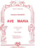 Ave maria n1 --- voix elevee et piano
