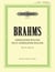 Johannes brahms : liebeslieder walzer op.52a & op.65a - piano