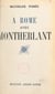 À Rome avec Montherlant