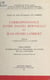 Correspondance entre Daniel Bernoulli et Jean-Henri Lambert - Annexe aux actes du Colloque J.-H. Lambert. Table ronde Mathématiques et philosophie de l'infini, de 1750 à nos jours