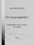On nous regarde ! - Indiscrétion en un acte, en prose
