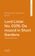 Lord Lister No. 0376: De moord in Short Gardens