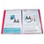 1 porte-vues A4 - 1928 - 40 vues - Carton - Exacompta - Coloris assortis