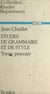 Études de grammaire et de style (1)