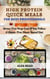 High Protein Quick Meals For Busy Professionals