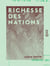 Richesse des nations - Édition abrégée et présentée par Jean-Gustave Courcelle-Seneuil