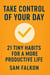 Take Control of Your Day 21 Tiny Habits for a More Productive Life