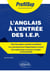 L'anglais à l'entrée des I.E.P.