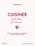 Cuisiner c'est dire je t'aime