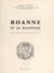 Roanne et le Roannais, études historiques - Thèse pour le Doctorat d'université présentée à la Faculté des lettres de l'Université de Lyon