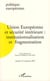 Union Européenne et sécurité intérieure : institutionnalisation et fragmentation
