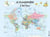 LE PLANISPHERE AVEC LE PETIT PRINCE - POSTER