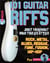 101 GUITAR RIFFS LIVRE + CD