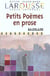 Petits poèmes en prose