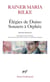 Élégies de Duino - sonnets à Orphée