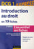 Dcg 1 - introduction au droit en 19 fiches (2e édition)