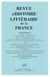REVUE D'HISTOIRE LITTERAIRE DE LA FRANCE n.2012/3 : un autre Marivaux ?