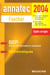 Annatec foucher-bep - specialites tertiaires et assimilees - sujets corriges (édition 2004)