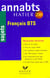 Annabts - francais bts - sujets 2001