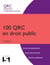 100 Qrc En Droit Public