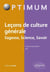Leçons de culture générale, Sagesse, Science, Savoir