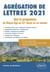 Agrégation de lettres 2021 - tout le programme du Moyen-Age au XXe siècle en un volume (édition 2021)