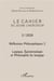 Réflexions philosophiques t.1 - logique, épistemologie et philosophie du langage