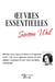 Oeuvres essentielles de Simone Weil