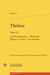 Théâtre Tome 2 : Les Trachiniennes - Philoctète - Oedipe à Colone - Les Limiers