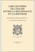 Lire les peres de l'eglise entre la renaissance etla reforme
