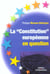 La constitution europeenne en question