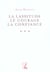 La Lassitude Le Courage La Confiance