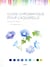 Guide chromatique pour l'aquarelle - peindre les fleurs