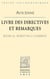 Livre des directives et remarques Kitab al-'Isarat wal-tanbihat
