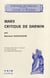 Marx critique de Darwin