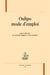 Oulipo mode d'emploi