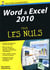 Word et Excel 2010 Megapoche Pour les nuls
