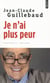 Je n'ai plus peur