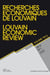 Revue recherches économiques de Louvain n.79/1